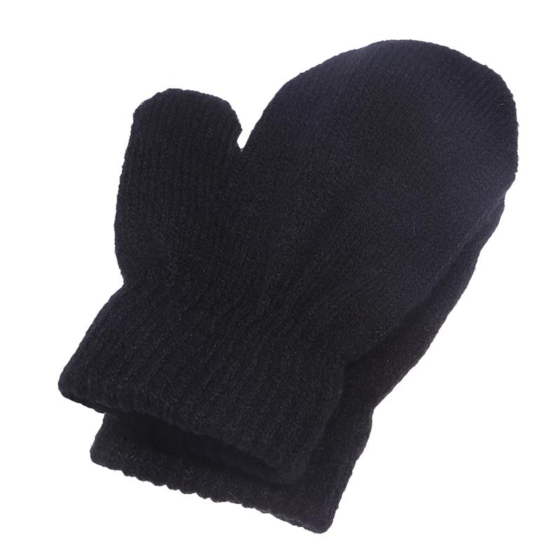 Winter Warm Children's Hat Scarf Gloves Set Fashion Thicken Windproof Kids Beanie Hat Cover Hood Scarf Mittens