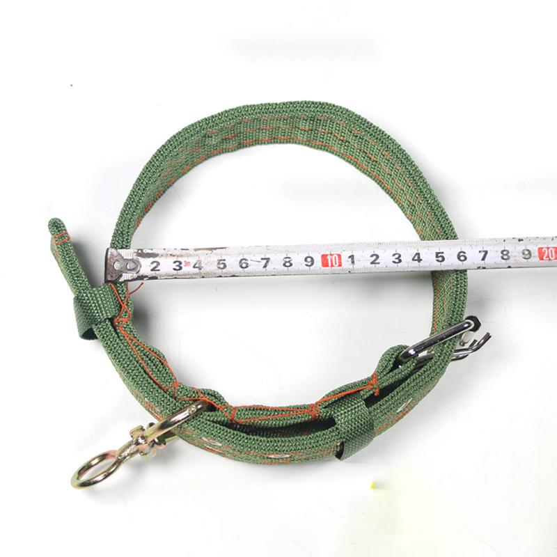 Холщовый ошейник для перевозки коров и овец, регулируемая длина, ветеринарное оборудование, товары для кормления скота