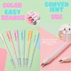 Creative Solid Glue Stick Pen Candy Color High Viscosity Glue School Supplies Glue Pen
