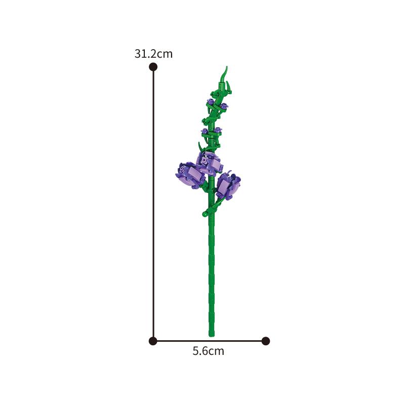 Flowers Bouquet DIY Plants Minifigures Building Blocks Education Toys Gift Desk Decoration for Girls and Family