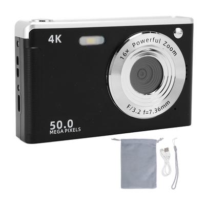 Цифровая камера с заполняющим светом 4K 50MP 2,8-дюймовый экран 16-кратный зум Anti Shake AF автофокус камера для