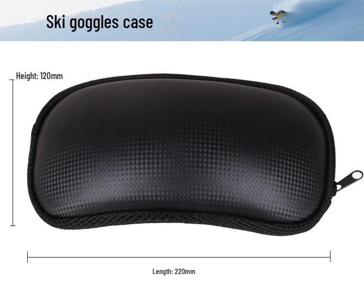 Чехол для горнолыжных очков EVA: Надежно защищает и стильно хранит ваши очки