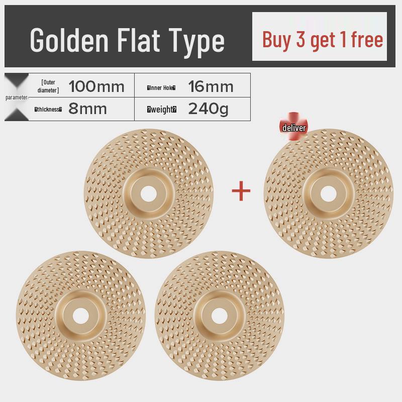 Синий Victory Woodworking Угловая шлифмашина Набор полировальных и шлифовальных дисков