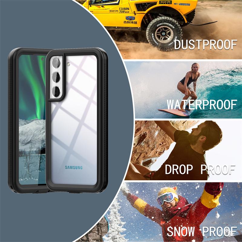 Для Samsung Galaxy S9 S10 S20 S21 S22 S23 S24 S25 Ultra Plus IP68 Водонепроницаемый Чехол для Телефона Ударопрочный Чехол Погружение Плавание На Открытом Воздухе Спорт
