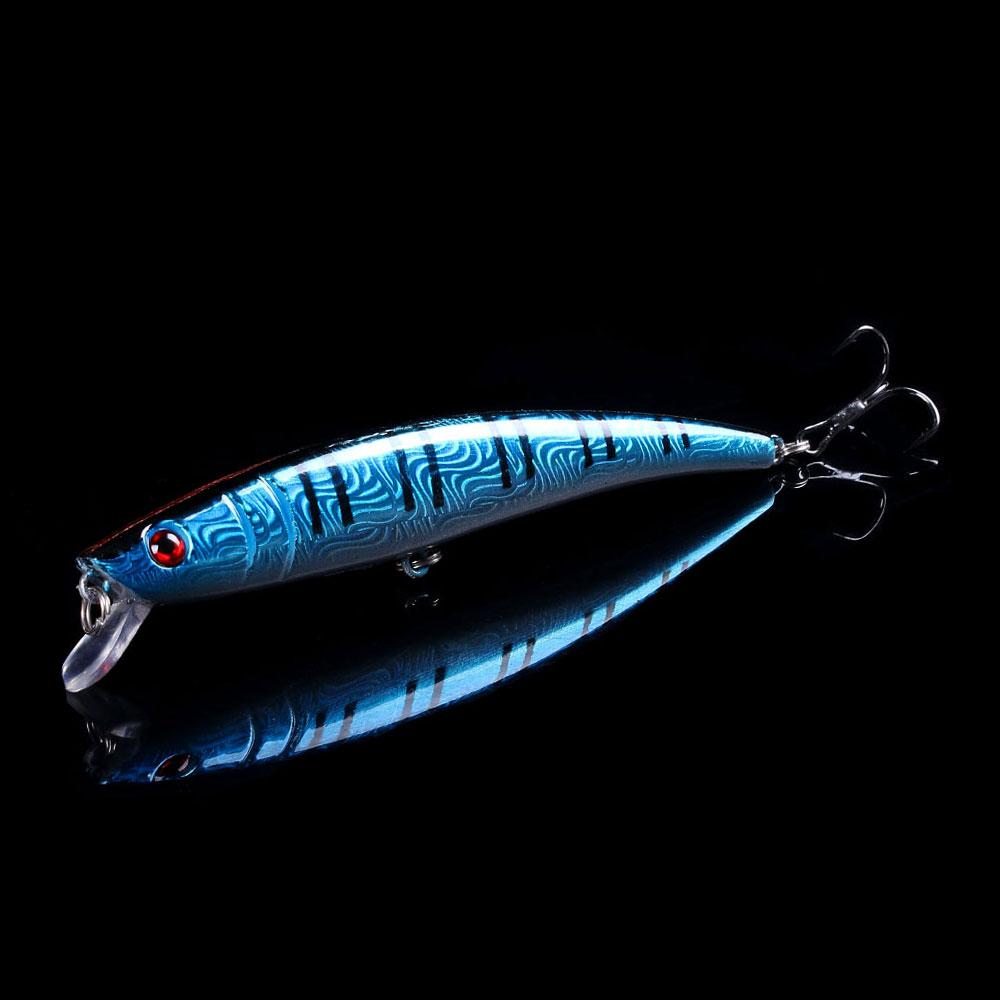 1PCS Minnow Fishing Lure Bass Crankbait Baits Fishing Tackle 11.2CM/11.5G