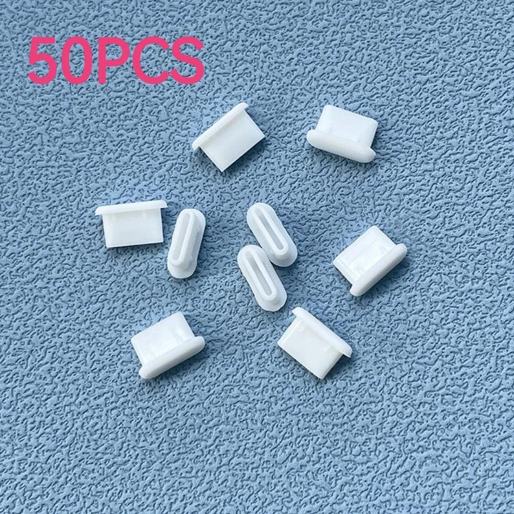 Пылезащитная заглушка Type-C Силиконовая заглушка для порта USB C Защита порта зарядки Совместима с большинством телефонов и ноутбуков с USB C Черная