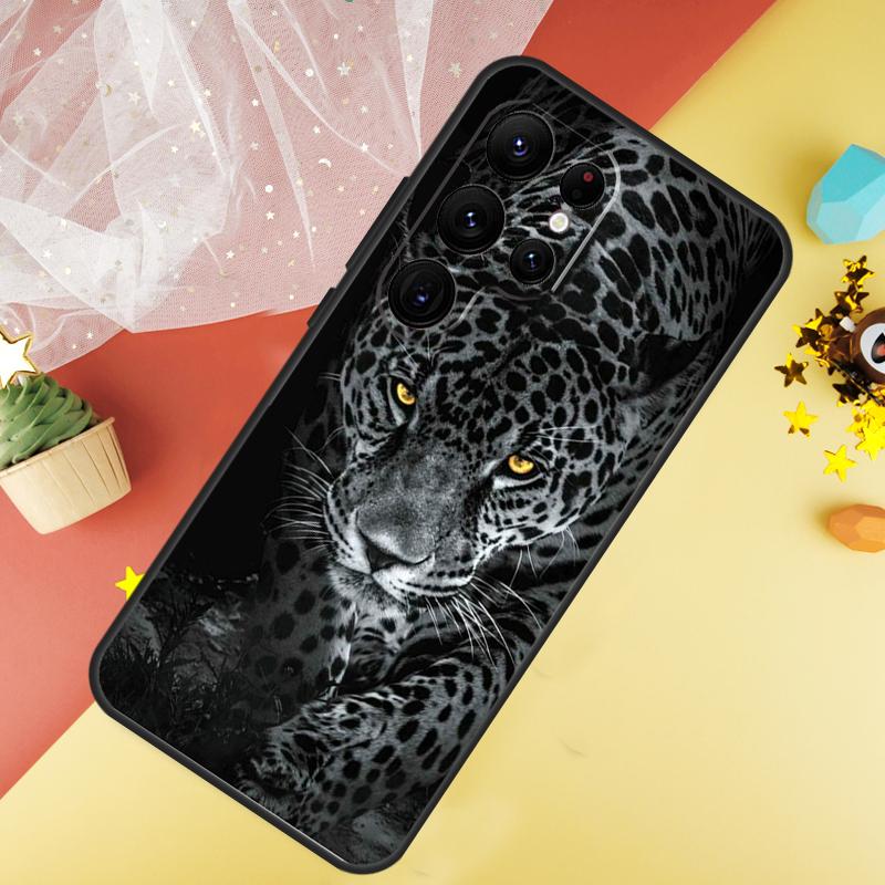 Leopard Tiger Lion Animal Phone Case For Samsung Galaxy S26 S25 S24 S21 S20 S22 S23 Ultra S10 Plus S25 FE Cover Coque