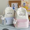 Schoolbag New Elementary School Bag ins Niche Girls High School Students Junior High School Students Cute Lightweight Backpack Women's Backpack