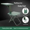 Многофункциональный складной стул для письма: Портативный стул для учебы и использования на открытом воздухе, военный