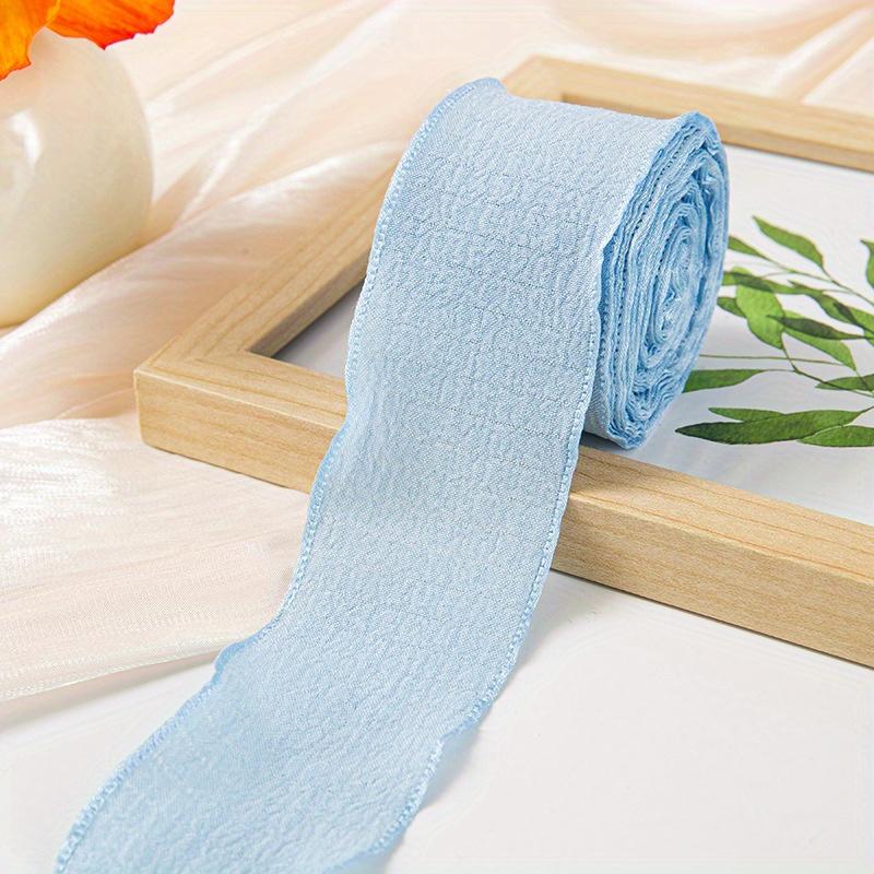 1 шт. Кружевная плиссированная лента для DIY, букеты для торта, цветы, пряжа «рыбий хвост», упаковка, льняная волнистая кружевная лента