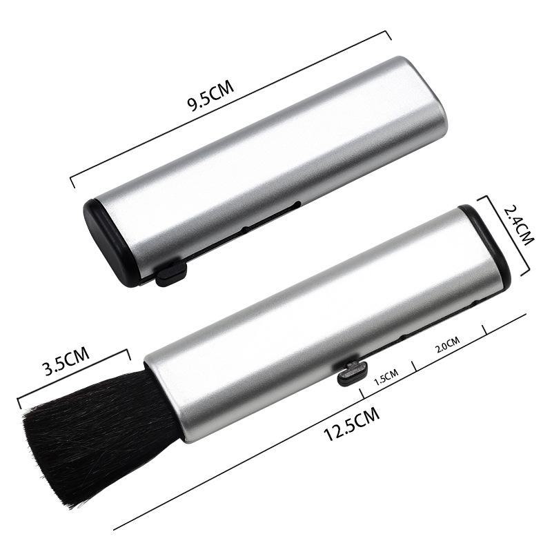 Щетка для чистки вентиляционного отверстия автомобиля - мягкая щетина, удаление пыли, телескопическая ручка