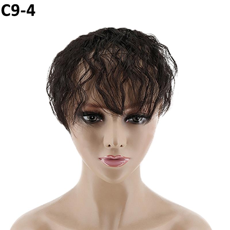 LISI HAIR Женский натуральный парик, 3D воздушные волосы для наращивания, искусственная заколка для волос, чистый цвет, парики из высокотемпературного волокна, повседневная одежда