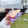 Премиальный металлический чехол с MagSafe для Samsung Galaxy Z Fold Flip 7 6 6 4, противоударный, меняющий цвет, с поддержкой беспроводной зарядки