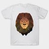 T Shirt Women Lion Low Poly Double Exposure Art Harajuku Print Kawaii Tshirt Summer Short Sleeve Female T-Shirt Top Tee