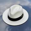 Классические соломенные шляпы Panama для мужчин, женщин, унисекс, джазовая шляпа, летняя, универсальная, защита от ультрафиолета, с широкими полями, пляжная, соломенная, федора, Gorro