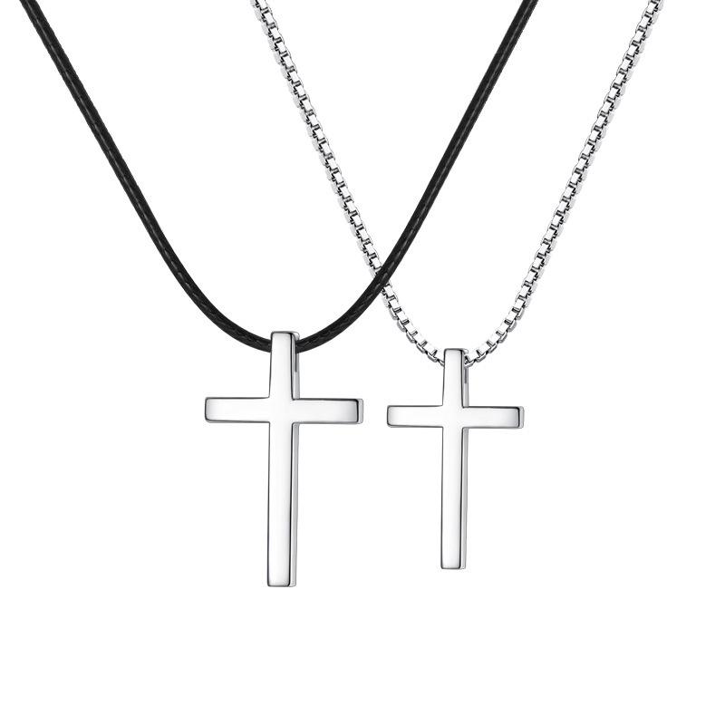 Ювелирная подвеска-крест, унисекс, ожерелье - Универсальный подарок на Рождество и дни рождения