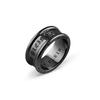 Кольцо Plein Accessory Ring GOTHIC TAG PJTEA06R8 GOTHIC TAG IP Black ring 64 Black Stainless Steel [Philip Jewelry] Mens [Item]
