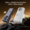 2-в-1 USB Type-C Адаптер OTG Быстрая Зарядка Конвертер PD 100 Вт Type-C на Быструю Зарядку Адаптер Данных USB3.2 10 Гбит/с Передача Данных