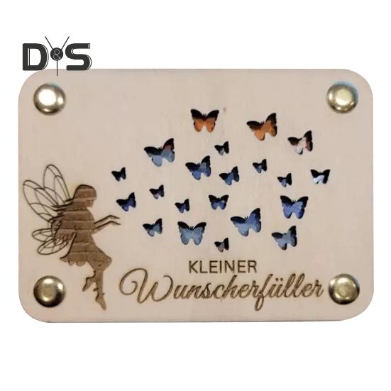 Держатель для денег на день рождения, деревянный держатель для денег, держатель для денег в виде конверта, упаковочный держатель для наличных или подарочной карты