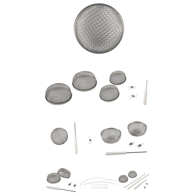 Экран водонагревателя для автодома 2 шт. Вентиляционный экран Крышка печи Крышка вентиляционного отверстия печи для автодома 2,8 дюйма Защита из нержавеющей сетки с инструментом для установки