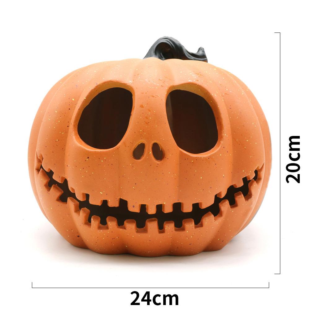 Halloween LED Pumpkin Lights Battery Operated Cute Indoor Pumpkins Light Up Jack O Lanterns For Balcony Desktop Courtyard