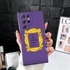Friends Tv Show Theme Soft Phone Case for Samsung Galaxy S26 S25 Edge S24 Ultra S23 Plus S22 S21 FE S20 Black Cover Back Shell