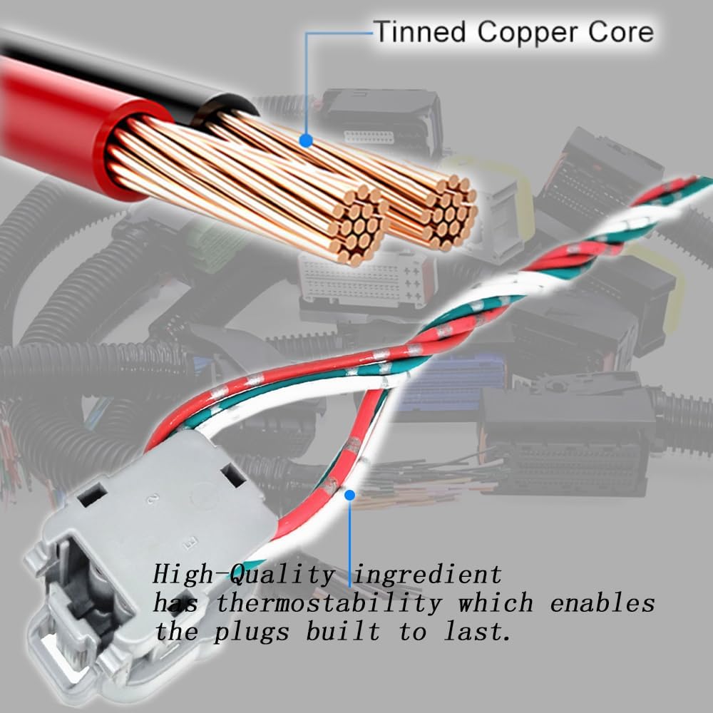 Fuel Pump Harness Connector Plug Replacement For SUBARU XV CROSSTREK 2006-2023 Forester 2009-2017 Impreza WRX 2007-2017 Legacy 2006-2016 Outback H6