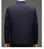 Men's 2026 Spring/Autumn Non-Iron Business Casual Lapel Jacket for Middle-Aged Dads