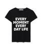 Kimseupeulesikoteun makes Day Life Логотип Футболка Черная