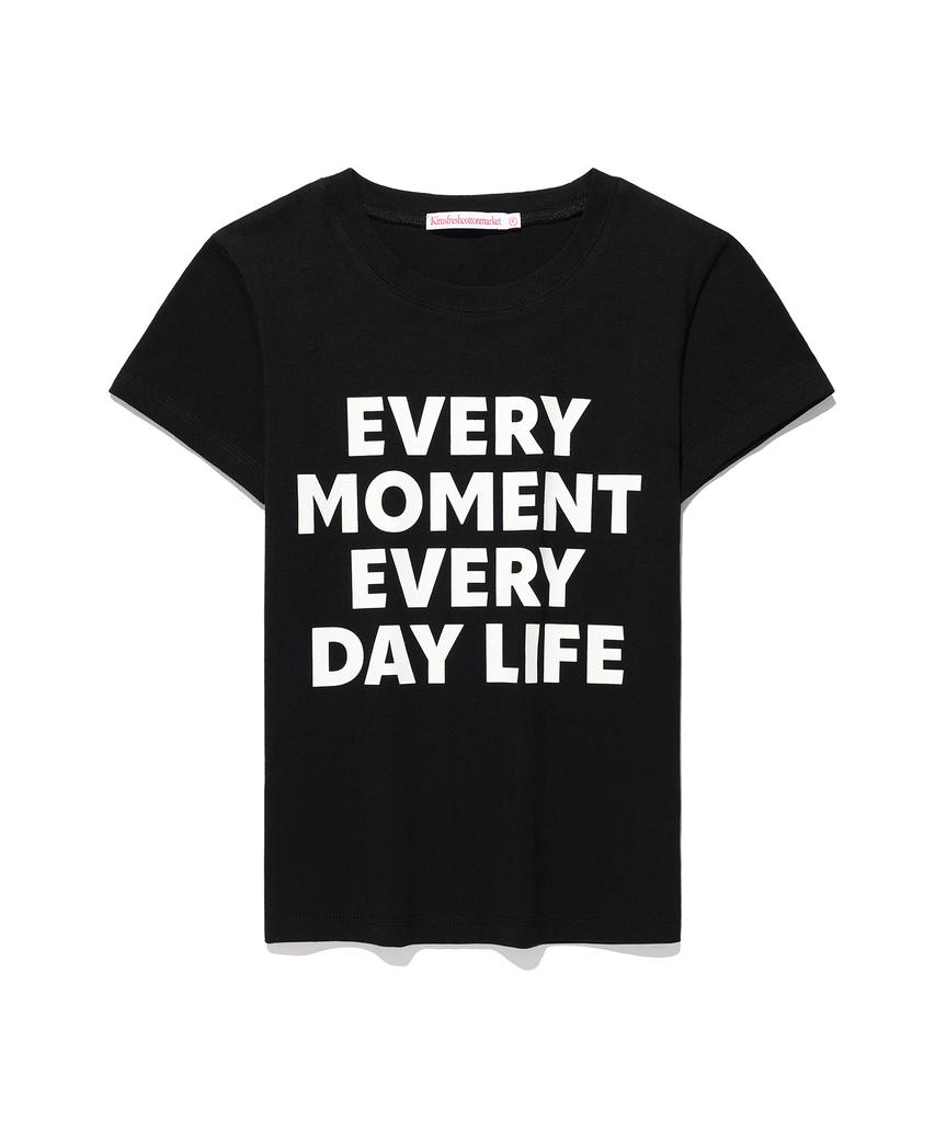 Kimseupeulesikoteun makes Day Life Логотип Футболка Черная