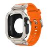 Силиконовый ремешок + чехол из ТПУ для Apple Watch Ultra2 10 46 мм 49 мм 44 мм 45 мм, защитный чехол-браслет для IWatch Series 9 8 7 6 SE