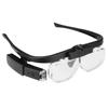 Headband Magnifier Glasses Led Light Magnifying Eyeglass 1.5x 2x 2.5x Magnifiers Lenses Eyewear For Watch Repair Reading Sewing
