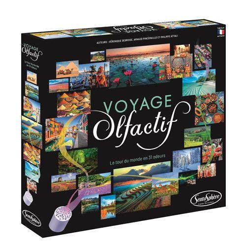 Sentosphere Voyage Olfactif board game 31 scents multicolore