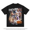 DevinBooker Devin Booker Vintage American Loose Basketball Men's and Women's Short Sleeve Y2K Streetwear