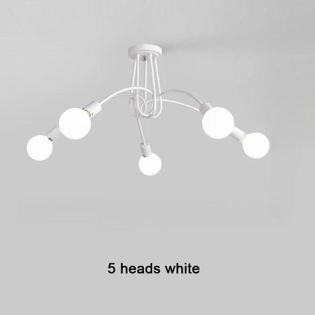 Modern Minimalist Chandelier Creative Branch-Shaped Ceiling Light for Hotel Restaurant Living Room Kitchen Bedroom Decor Light