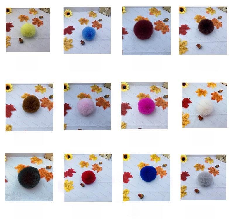 5 см цветной плюшевый мяч для самодельных украшений, одежды и аксессуаров