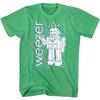 Мужская футболка Weezer Robot Radio Альт-рок группа Концертный мерч Риверс Куомо