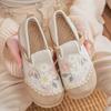 Embroidered Cloth Shoes Cotton Linen Comfortable Ethnic Style Women's Flat Shoes