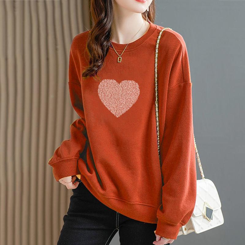 Весенне-осенний женский пуловер, толстовка с теплым низом и верхом, свободная толстовка с капюшоном для женщин