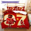 Bukayo Saka Glory Bedding Quilt Set Quilt Cover Pillowcase Home Decoration Birthday Gift (1 * duvet cover + 2 * pillowcase, without core)