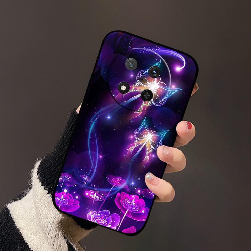 Для Honor Magic7 Lite 5G Модный Цветной Расписной Роскошный Мягкий Силиконовый Чехол для Телефона Для Huawei Honor Magic7 Pro Чехлы Обложка Magic 7