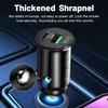 Mini 2 Port USB PD 3.1A Автомобильное зарядное устройство Быстрая зарядка Type C Автомобильные зарядные устройства Адаптер для iPhone Для Samsung Для Xiaomi