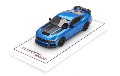 TSM MODEL Масштаб 1/43 Ford Mustang Dark Horse 2024 цвет Grabber Blue (Готовая модель) TSM430836