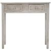 Console "Charme" bois blanchi L80cm - Atmosphera createur d'interieur
