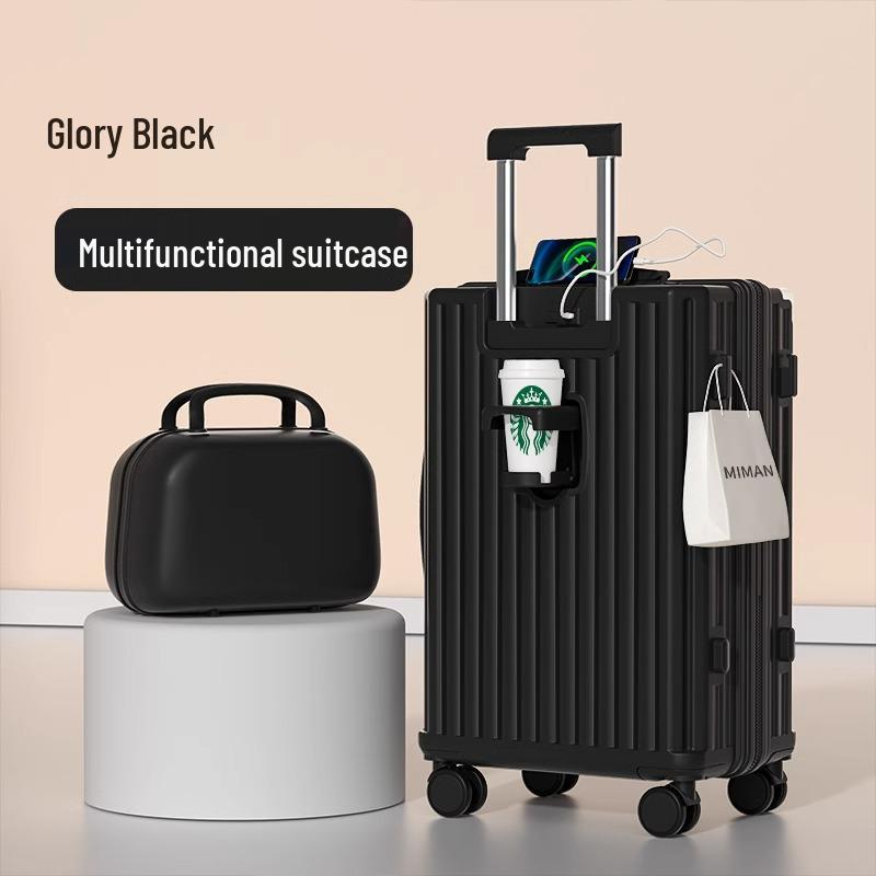 Женский прочный чемодан-тележка высокой ценности 20/24 дюйма для матери и ребенка с кодовым замком для путешествий