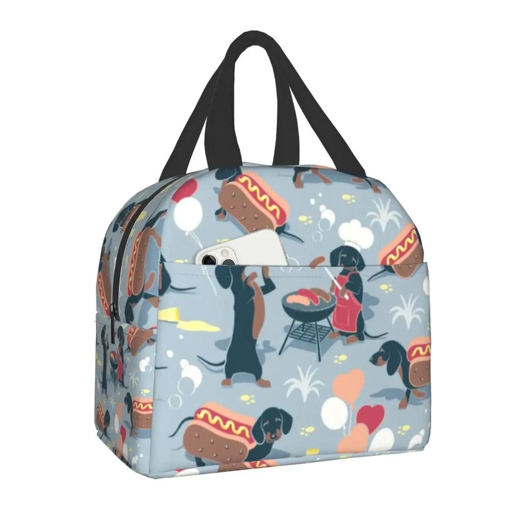 Индивидуальная сумка для обеда Border Collie для женщин, термохолодильник, изолированные ланч-боксы для детей, школьников, сумка для хранения свежих фруктов