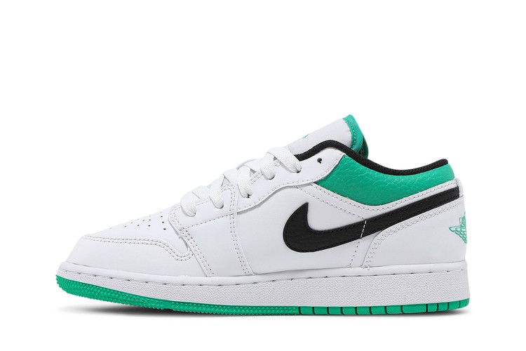 Air Jordan 1 Low GS 'White Lucky Green'
