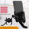 Держатель мобильного телефона из алюминиевого сплава для мотоцикла, велосипеда, кронштейн для GPS, монтажный зажим, многофункциональный мобильный кронштейн для руля