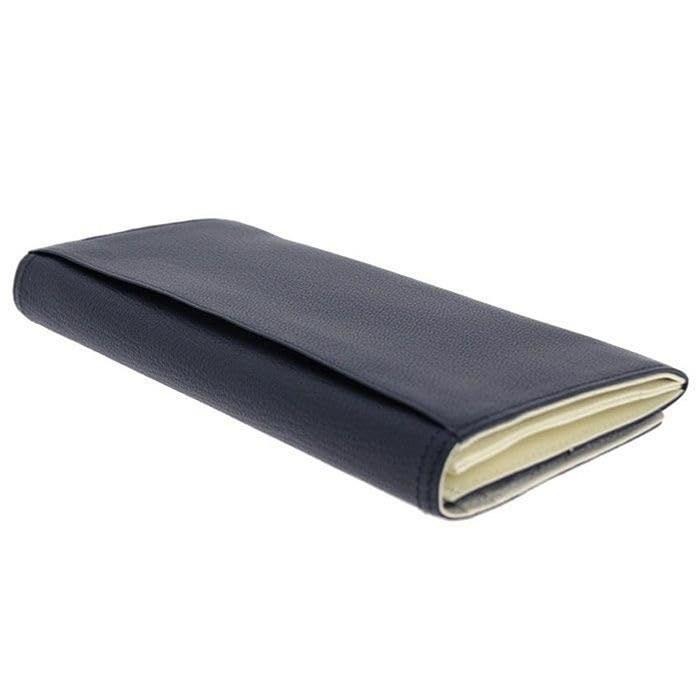 [Porter] Porter Double Long Wallet 129-06010 (Brown x Orange)