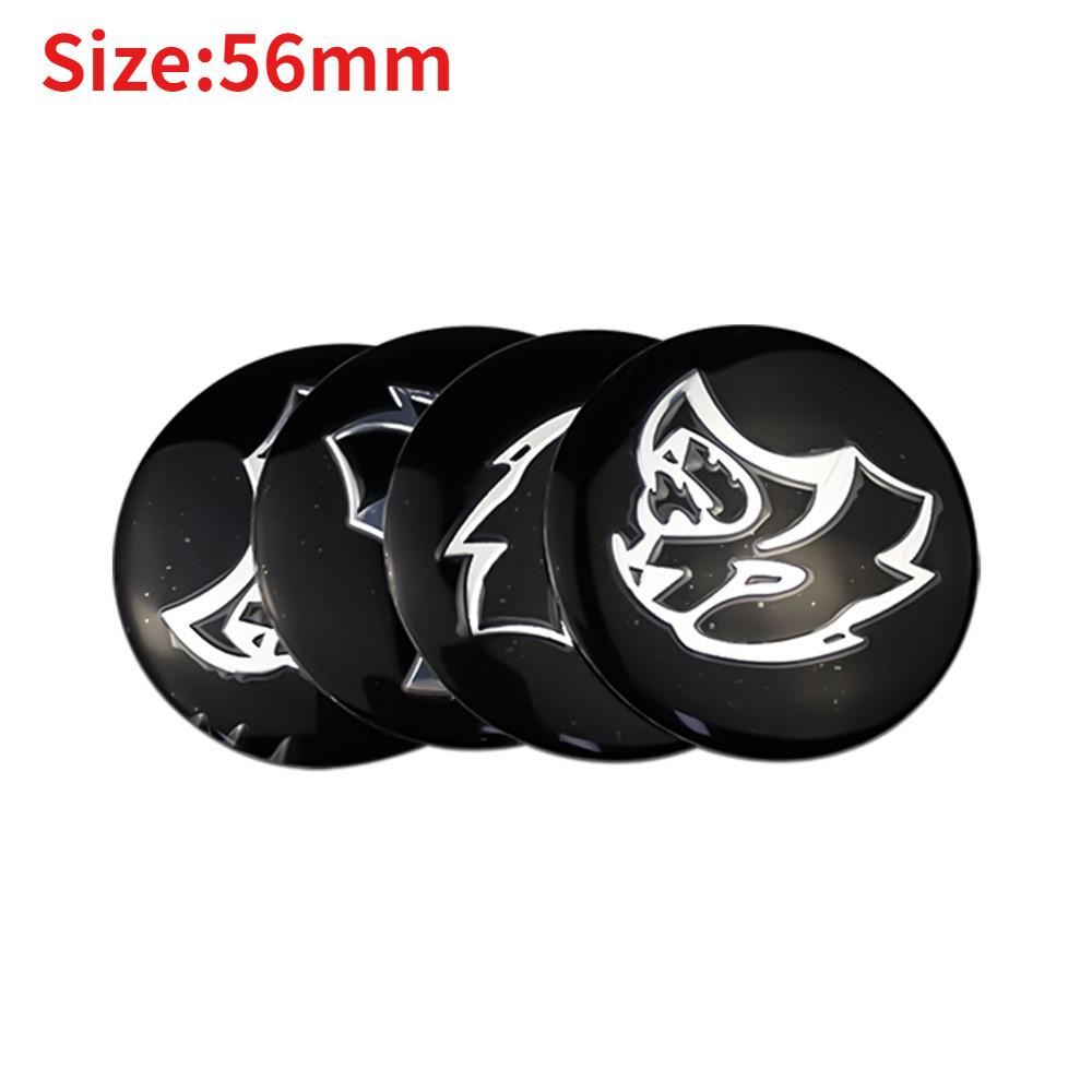 kqsdr10 4PCS 56/60/65mm Car Wheel Center Sticker Hub Badge for Dodge AVENGER CALIBER CARAVAN Challenger CHARGER DART DURANGO JOURNEY RAM